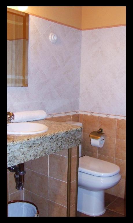 baño lavabo habitación doble
